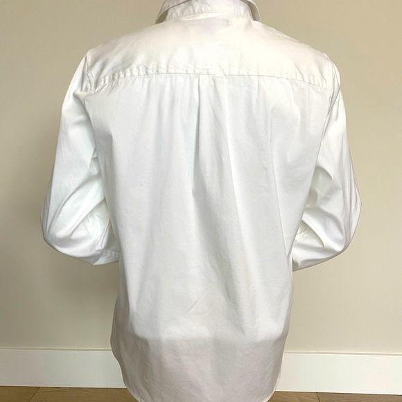 Banana Republic White Blouse Long Sleeved - Picture 5 of 11